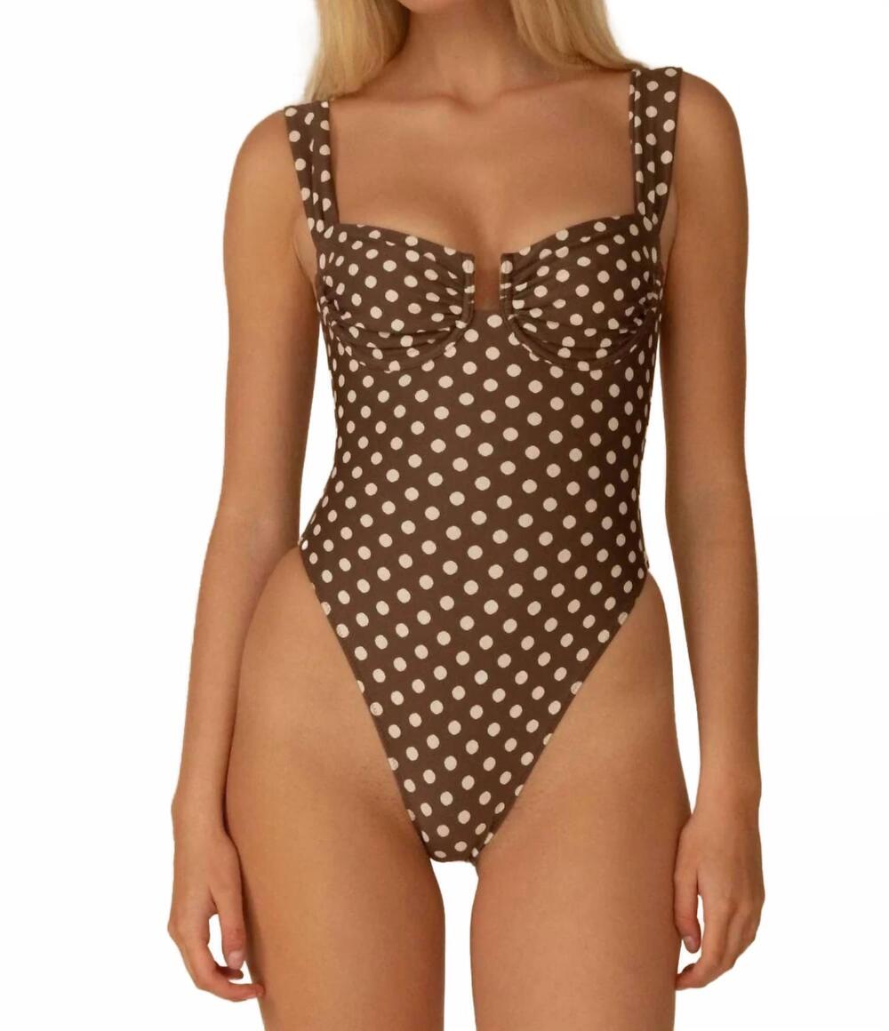 NEW MONTCE bell one piece swimsuit in vivian